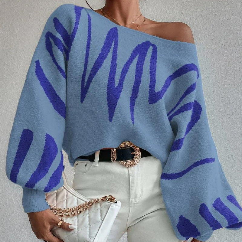 Madison Wave Knit Sweater