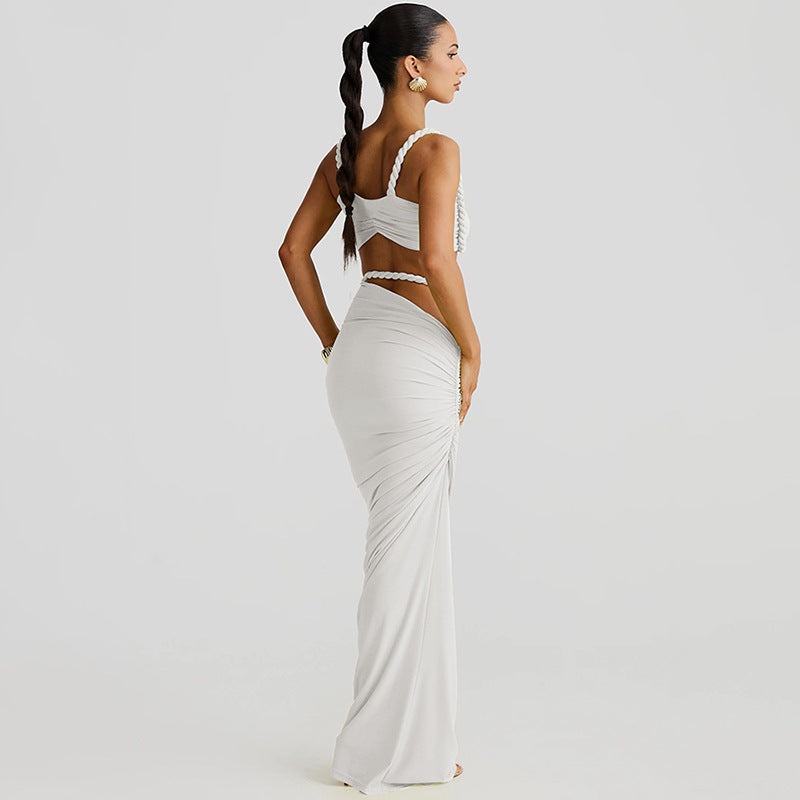 Valeria Cut-Out Uzun Elbise