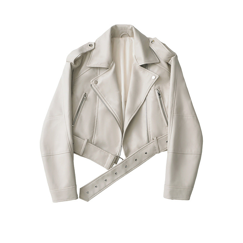 Scarlett Rebel Cropped Moto Jacket