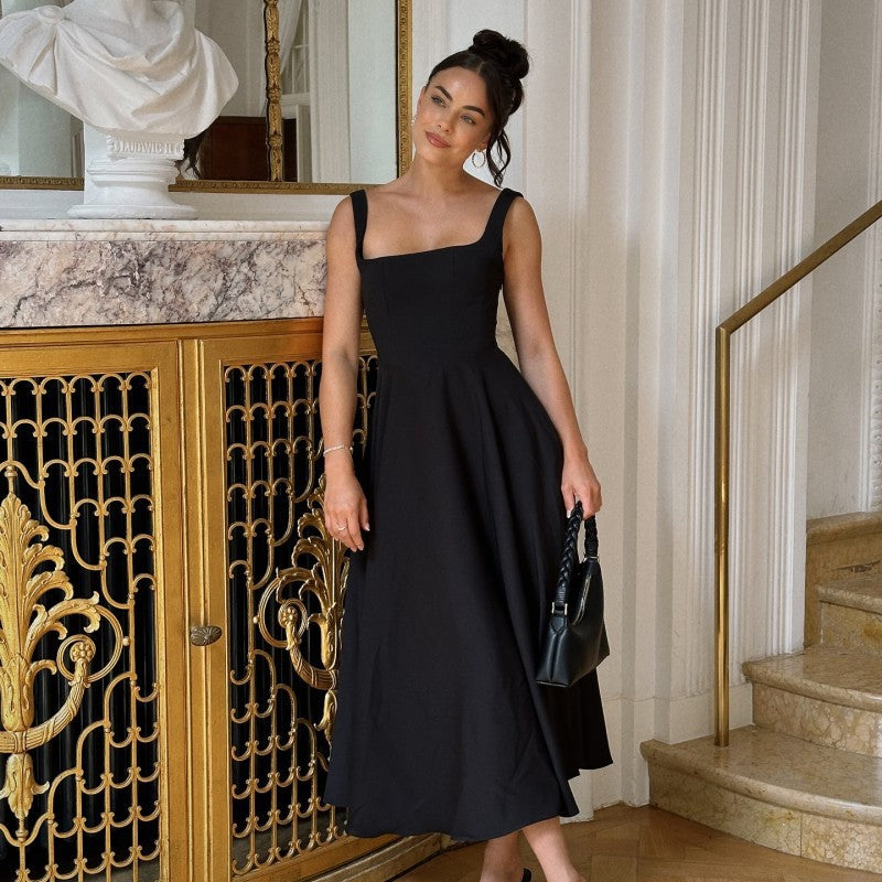 Bella Satin Maxi Dress