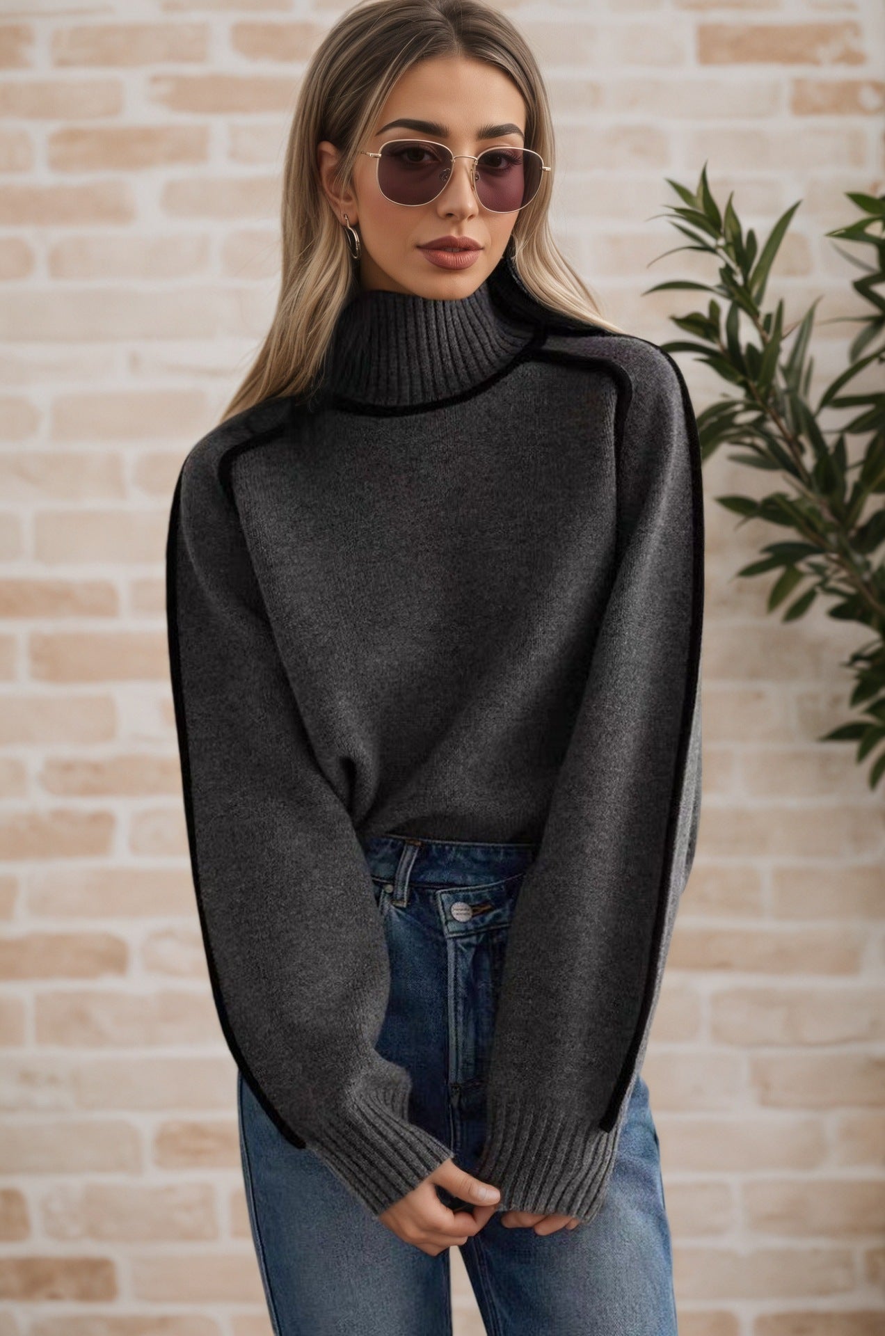 Ava CozyHood Cashmere-Touch Kazak