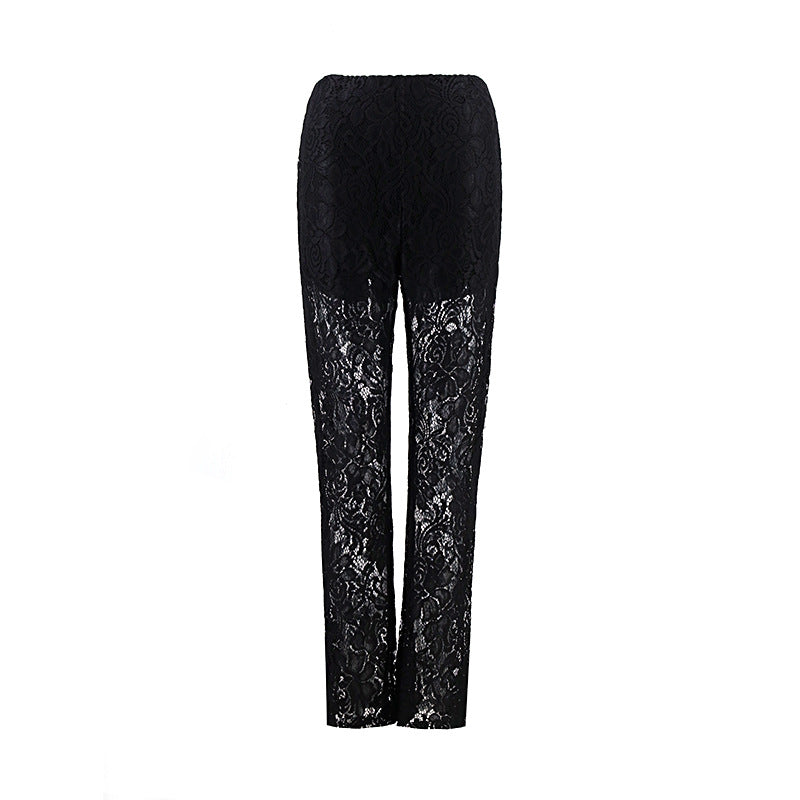 Scarlett Lace Flare Pants