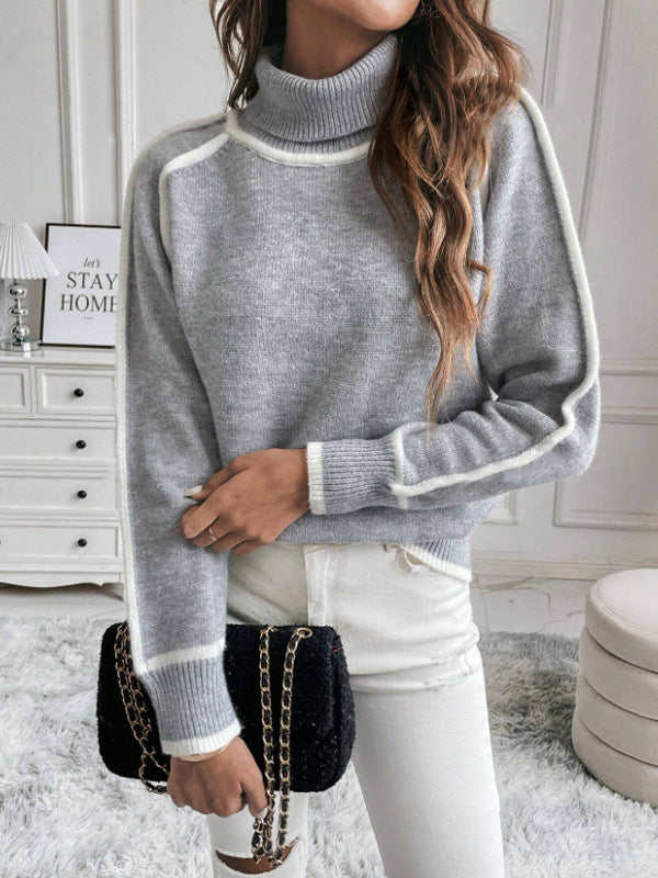 Harper Cashmere Turtleneck Sweater