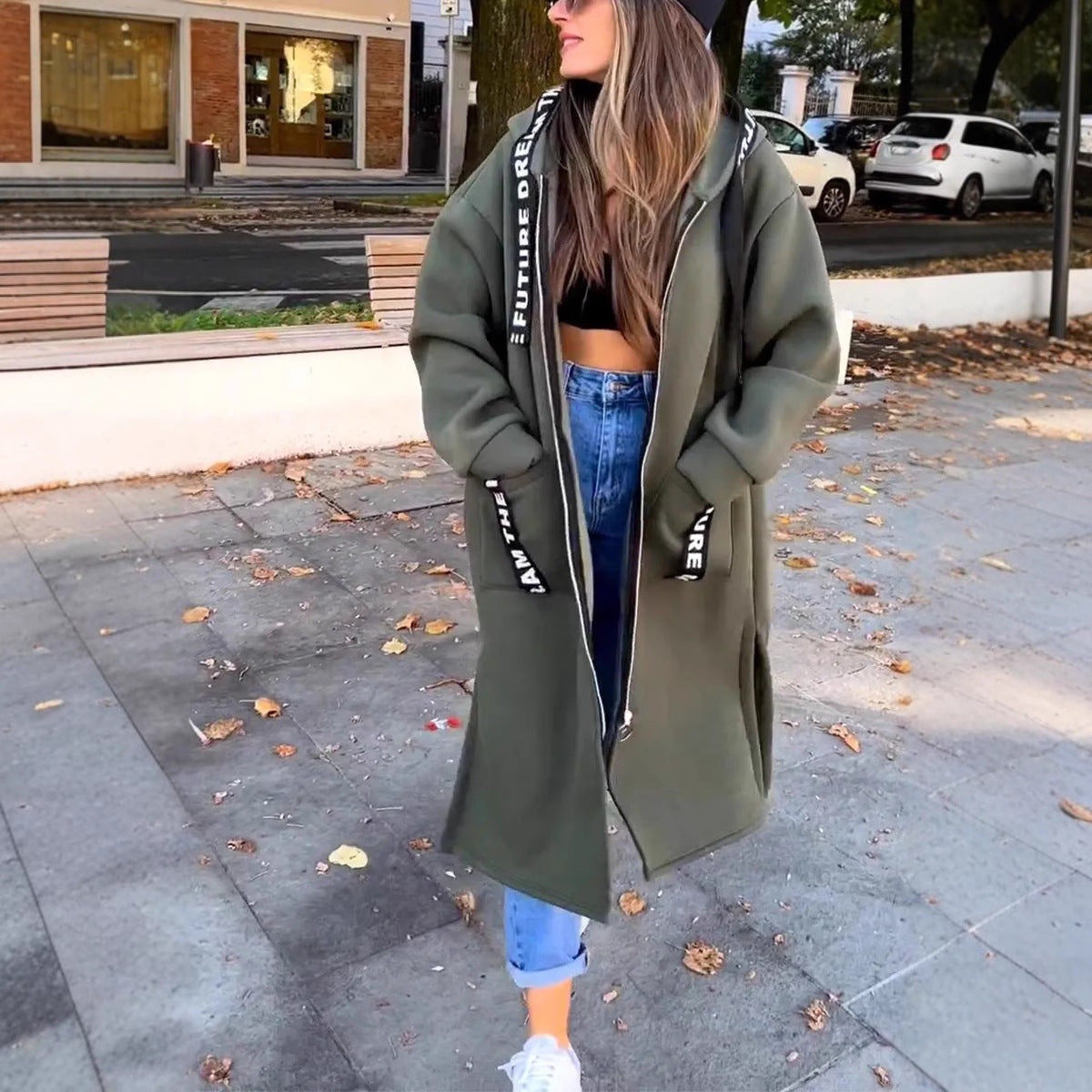 UrbanFlow Hooded Long Cardigan