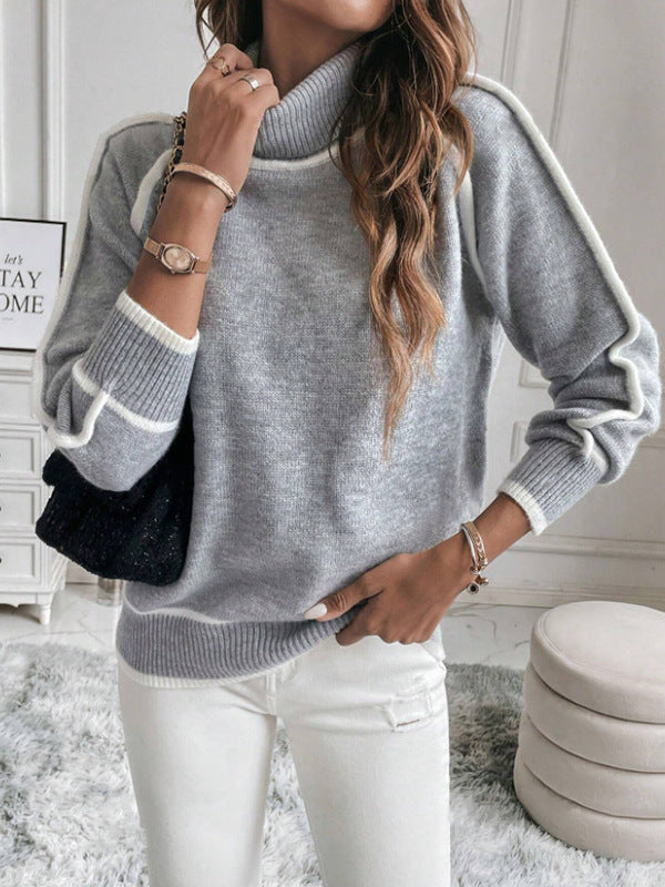 Harper Cashmere Turtleneck Sweater