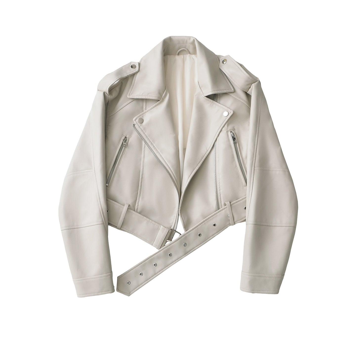 Scarlett Rebel Cropped Moto Jacket