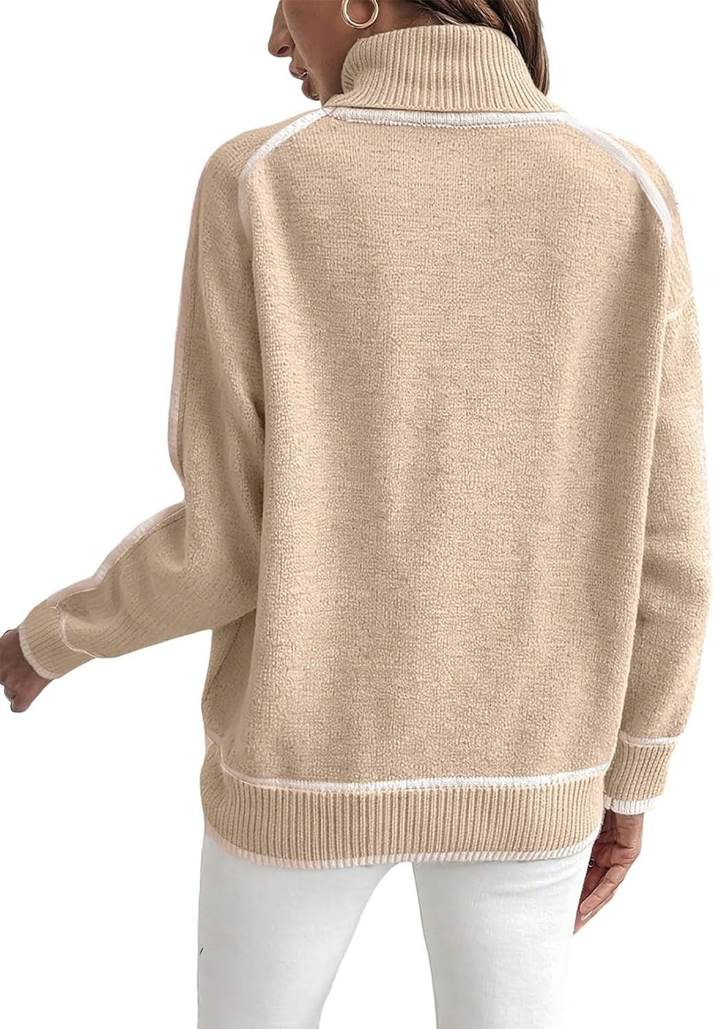 Harper Cashmere Turtleneck Sweater