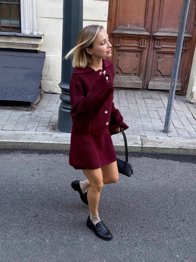 Two-Piece Knit Set