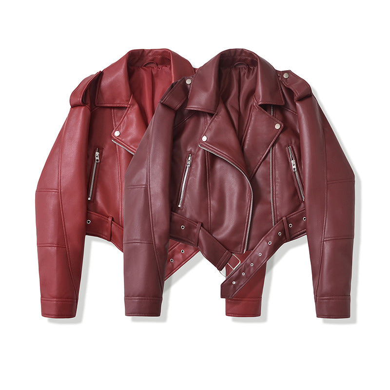 Scarlett Rebel Cropped Moto Jacket