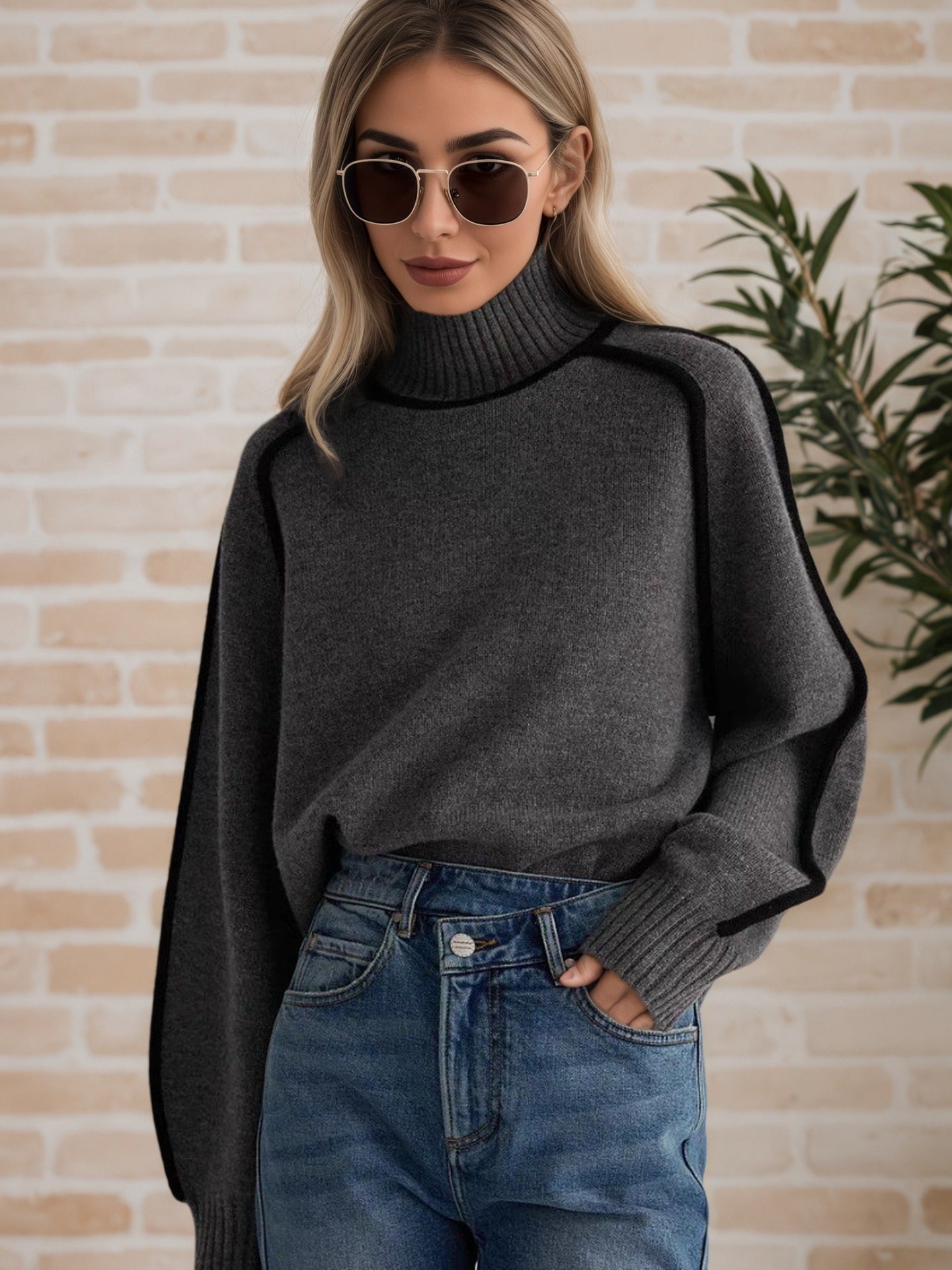 Ava CozyHood Cashmere-Touch Kazak