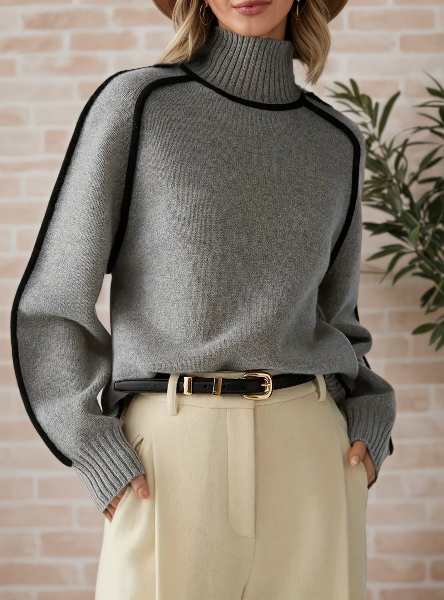 Ava CozyHood Cashmere-Touch Kazak