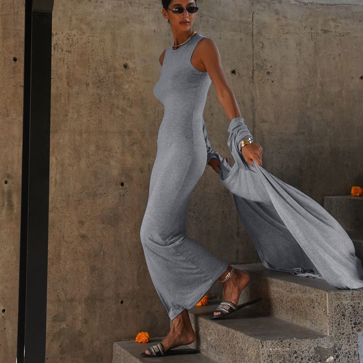 Mayce Bold™ | Élora Minimal Grey Two-Piece Set