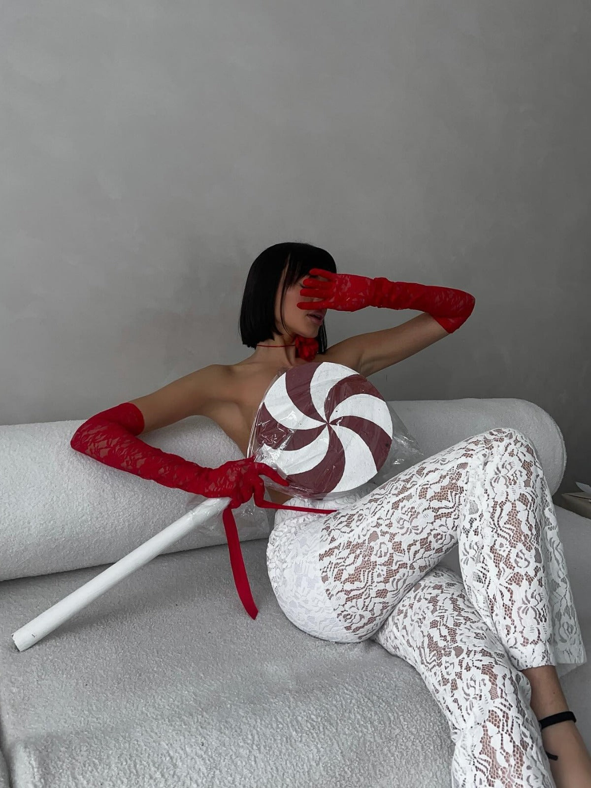 Scarlett Lace Flare Pants