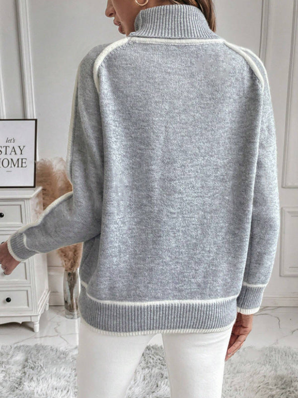 Harper Cashmere Turtleneck Sweater