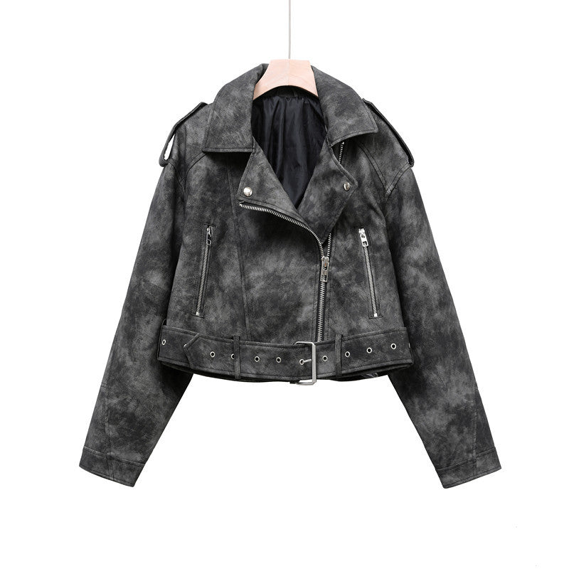 Scarlett Rebel Cropped Moto Jacket
