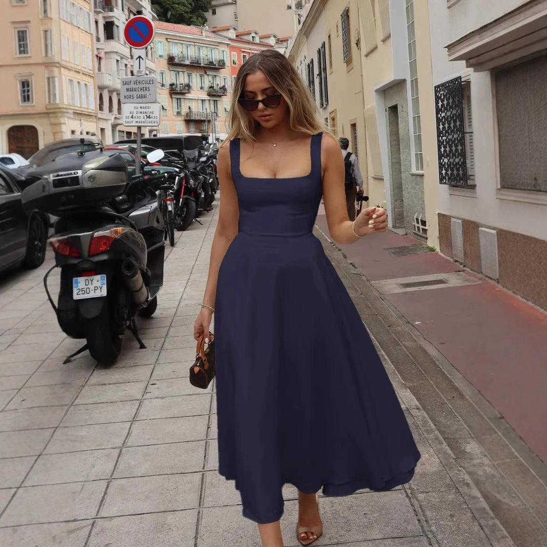 Bella Satin Maxi Dress