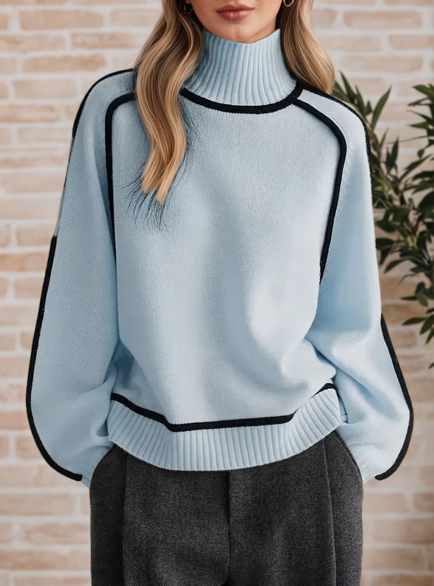 Ava CozyHood Cashmere-Touch Kazak
