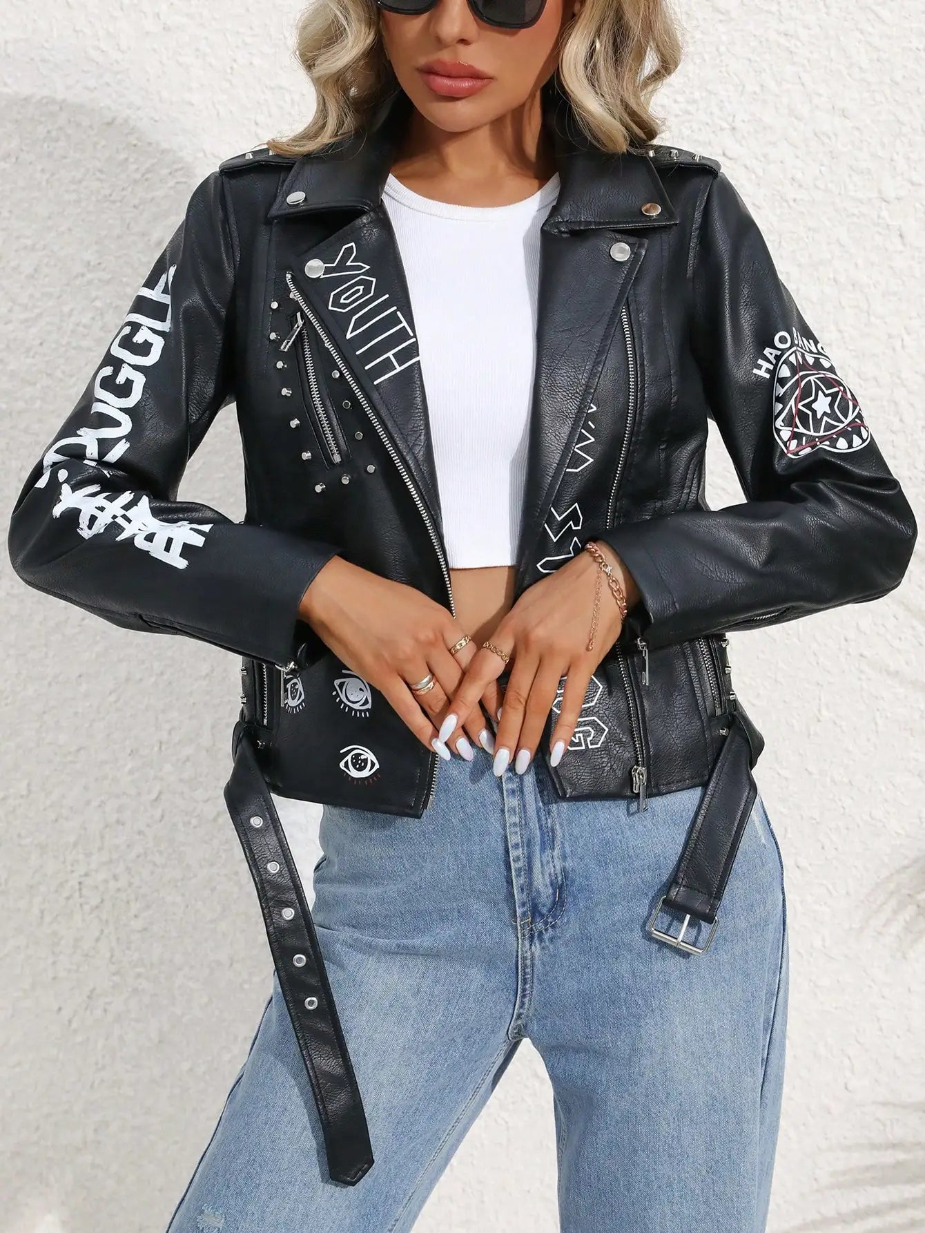 Harper Dare You Leather Jacket