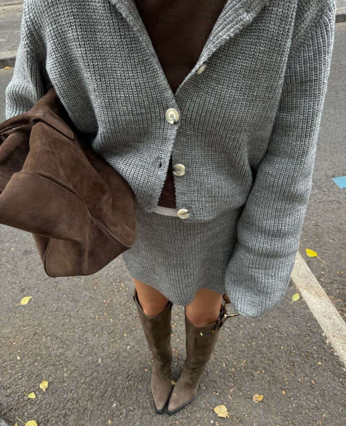 Two-Piece Knit Set