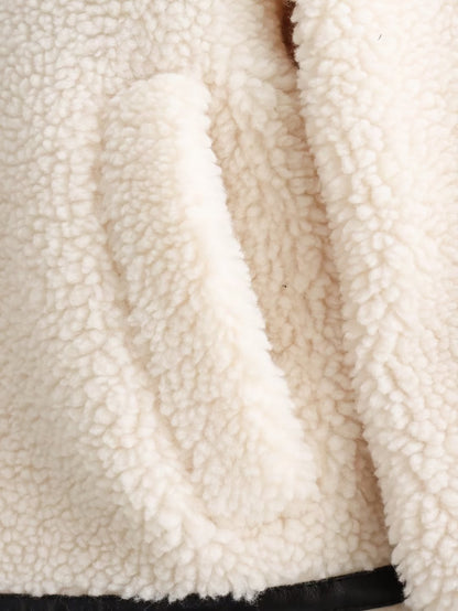 Aspen Teddy Piping Jacket