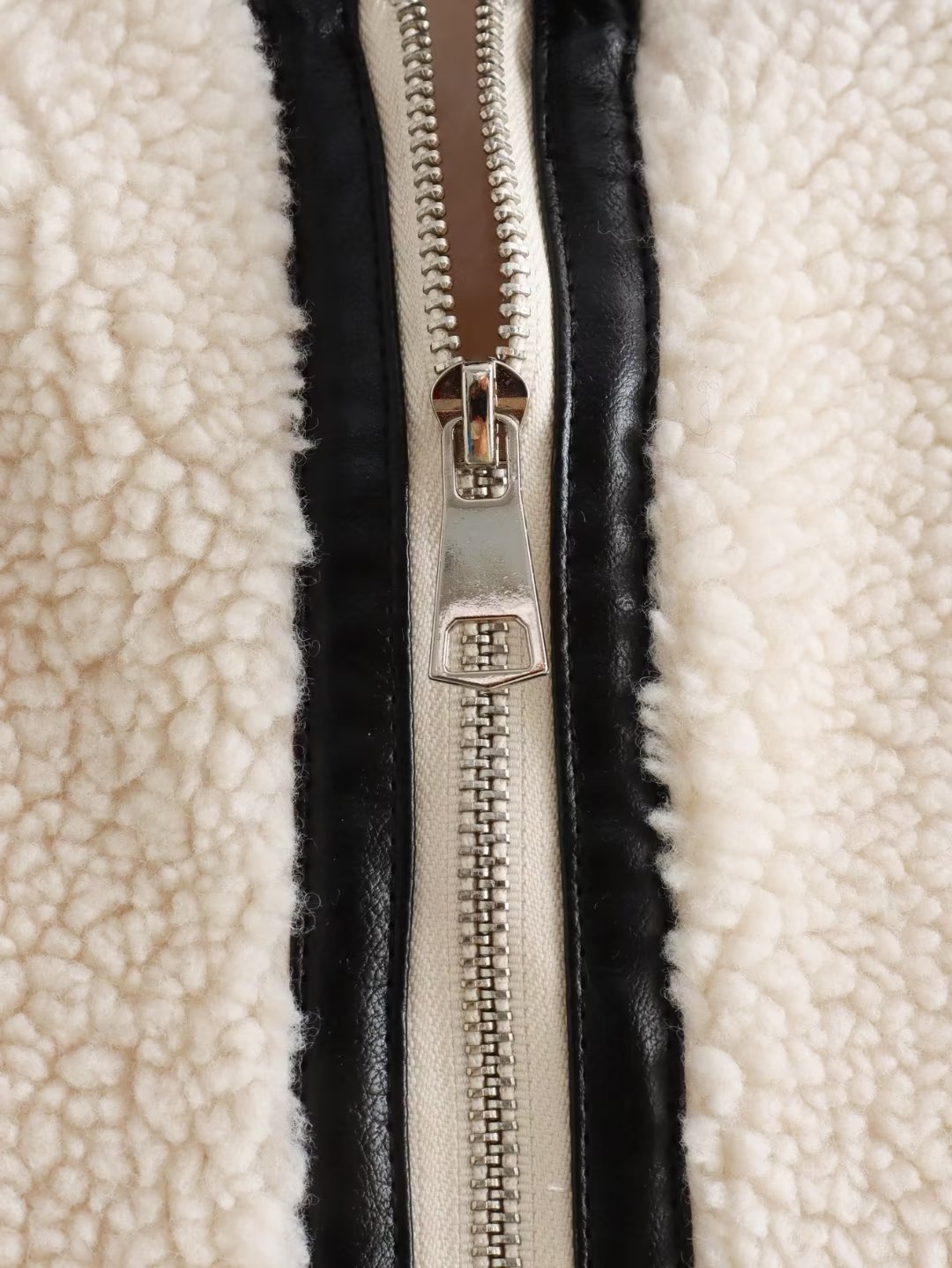 Aspen Teddy Piping Jacket