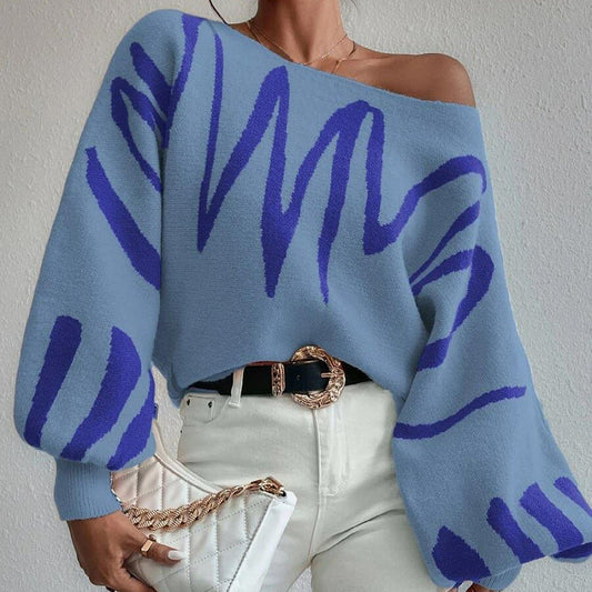 Madison Wave Knit Sweater