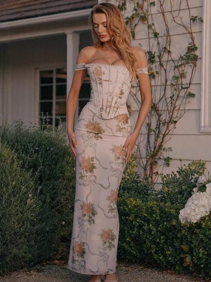 Mayce Bold™ | Aurora Floral Midi Dress