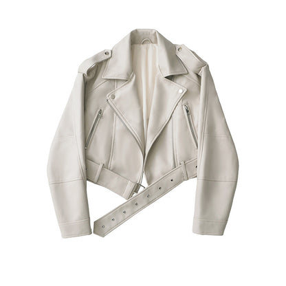 Scarlett Rebel Cropped Moto Jacket
