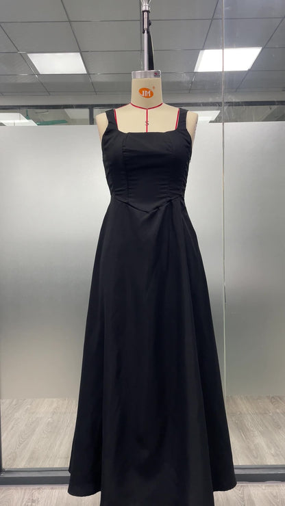 Bella Satin Maxi Dress