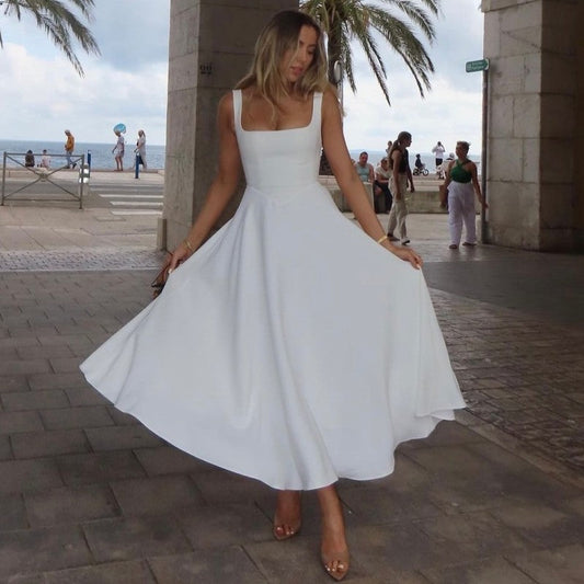 Bella Satin Maxi Dress