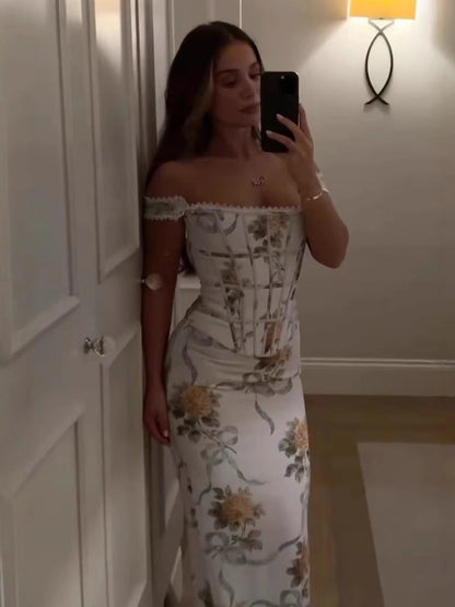 Mayce Bold™ | Aurora Floral Midi Dress