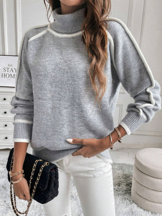 Harper Cashmere Turtleneck Sweater