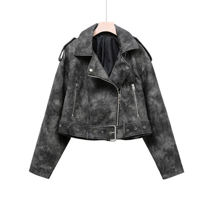 Scarlett Rebel Cropped Moto Jacket