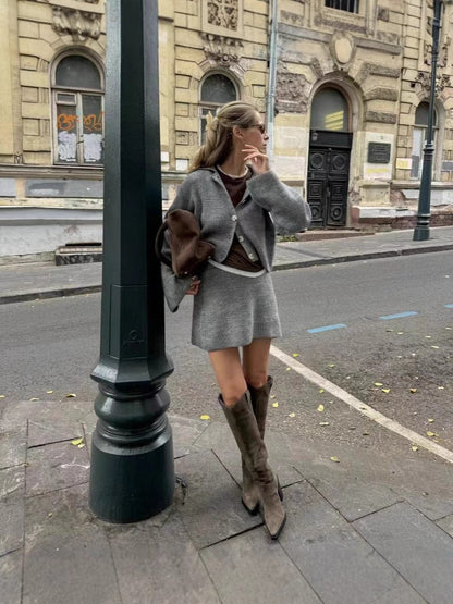 Two-Piece Knit Set