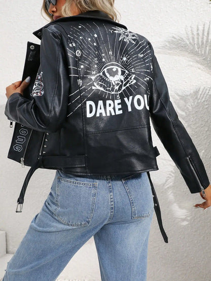 Harper Dare You Leather Jacket